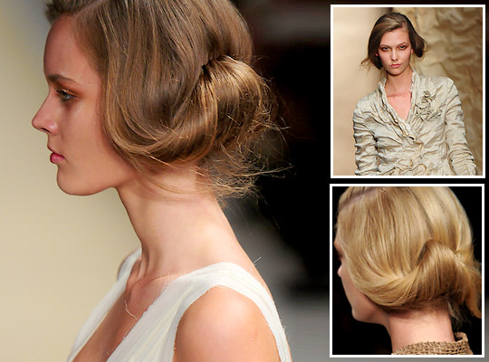New Hair Trend From Donna Karan Spring 2011